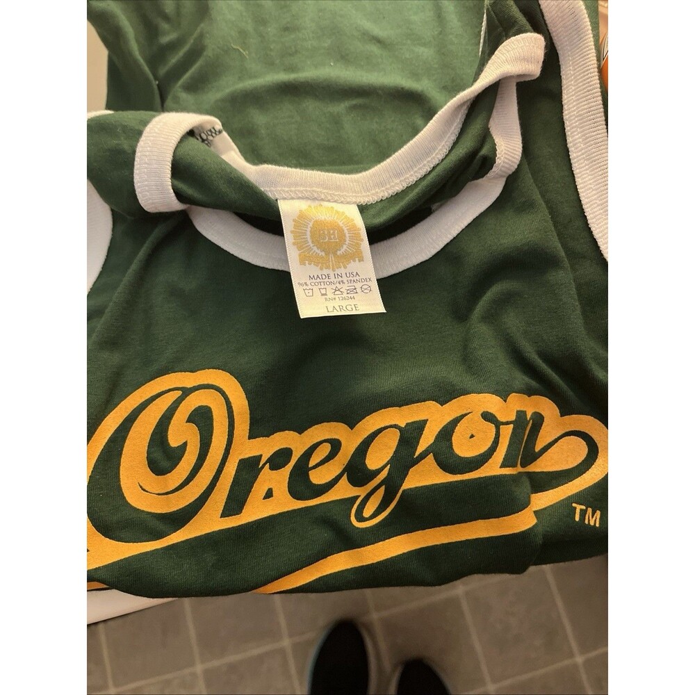 University Of Oregon Ducks Women's Juniors Lounge Casual Tank Top Slim Fit - Picture 7 of 11